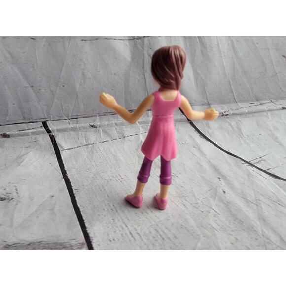Polly Pocket Doll 3.5” Action Figure 2008 McDonalds Happy Meal Plastic Toy Read - Picture 4 of 6